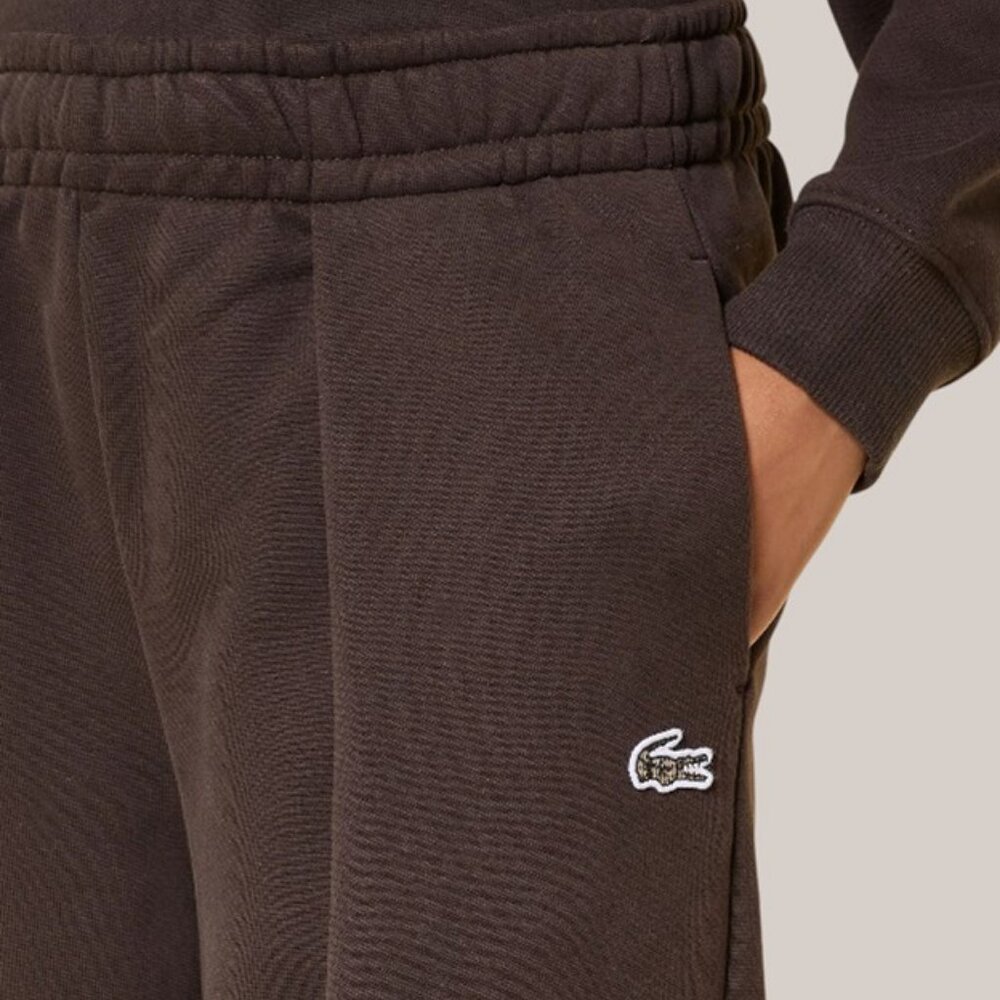 Lacoste cargo sweatpants brown women's size M